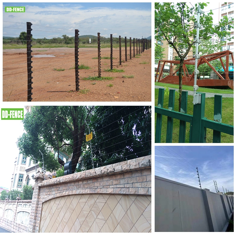 Solar Electric Fencing Energizer / Energiser Wire Security Alarm System Electric Fence for Farm Garden House Residential