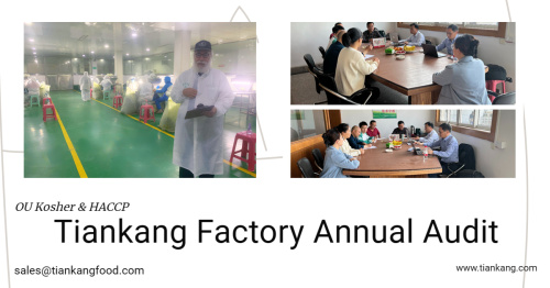 Audit Tahunan Tiankang: OU Kosher, HACCP 22000, HACCP 9001