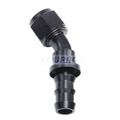 30 Degree Aluminum Female AN to Barb Push Lock Oil Fuel Line Hose End Adapter1