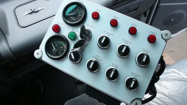 Операция грузовика Isuzu Road Sweeper