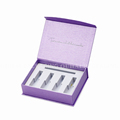 Custom Magnetic Flip Rigid Paper Box for Nail Polish Set with Sponge Insert1
