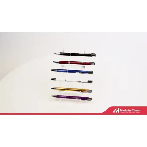 Hot Sale Stock Price Aluminium Ball Pens Gift Ball Pen Promotional Pen with Custom Logo1