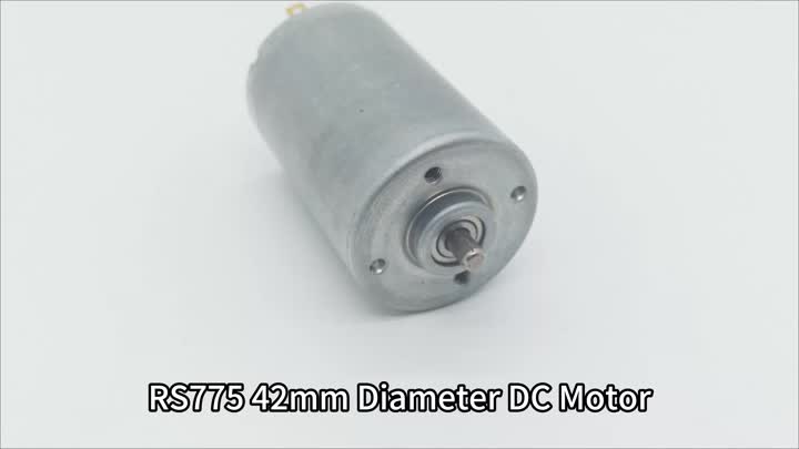 775 DC Motor Uzun Ömürlü Endüstriyel Performans Motoru
