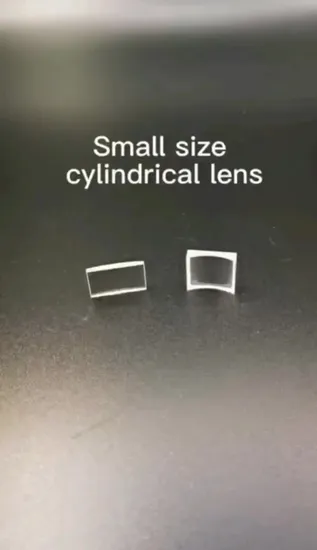 กระจกกระจกใสโปร่งใส Fresnel Plano นูนเลนส์ทรงกระบอก 1 เลนส์ 1