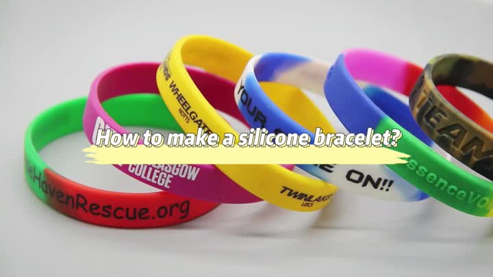 Bracelets en silicone produit