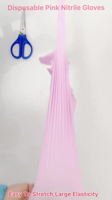 Synthetic Nitrile Gloves Pink 4 Mil Nitrile Gloves Nitrile Gloves1