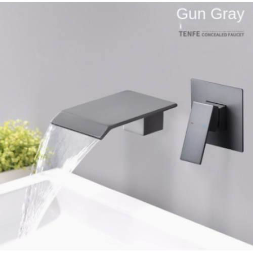 Industry News: Introducing the Innovative Wall Mounted Concealed Grey Waterfall Basin Faucet
