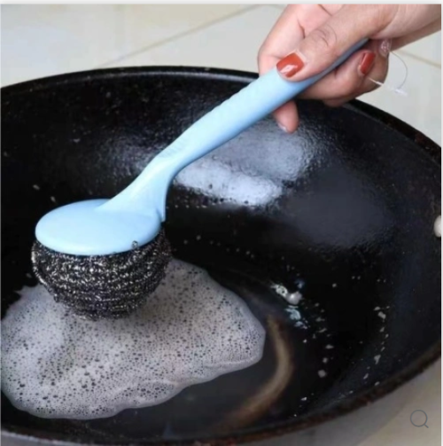 Steel Cleaning Scourer, Dish Washing Scrubber, or Round Cleaning Ball: Can They Damage Non-stick Pans?