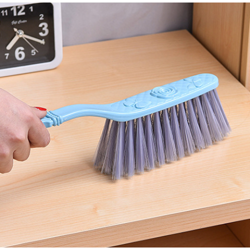 Good helper for home cleaning: plastic bed sweeping brush, broom, dustpan set, comprehensive cleaning without dead corners
