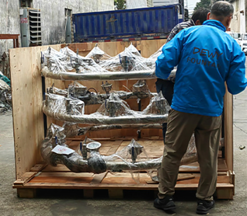 DEWY субұрқақ командасы орау мен жөнелтуді аяқтады