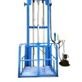 Electric Hydraulic Monorail Cargo Lift Platform with Simple Guide Rail1