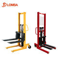 1-3 Ton 1.6m Manual Pallet Stacker Hand Truck Forklift Hydraulic Jack1