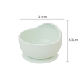 Silicone Spoon Suction Bowl BPA Free Reusable Silicone Baby Plate1