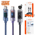 Toocki 100W Charging Cable - Apple iPhone Cable with Type-C and Nylon Ties1