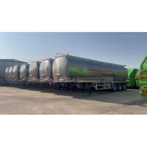 Aluminium Alloy 50000liters Fuel Trailer