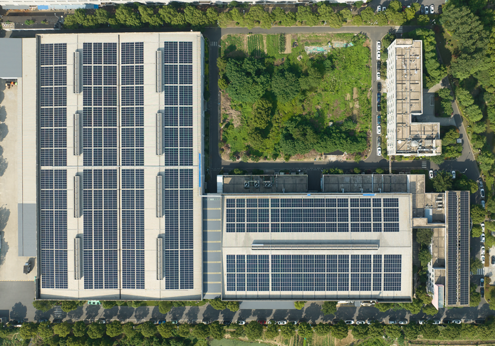 Factory panoramic view