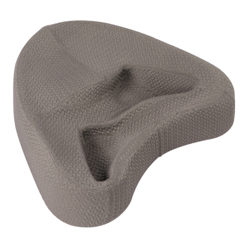 Meditation seat grey fabric