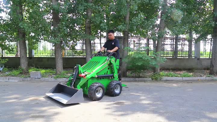 NM380 Mini Skid Steer dízel rakodó