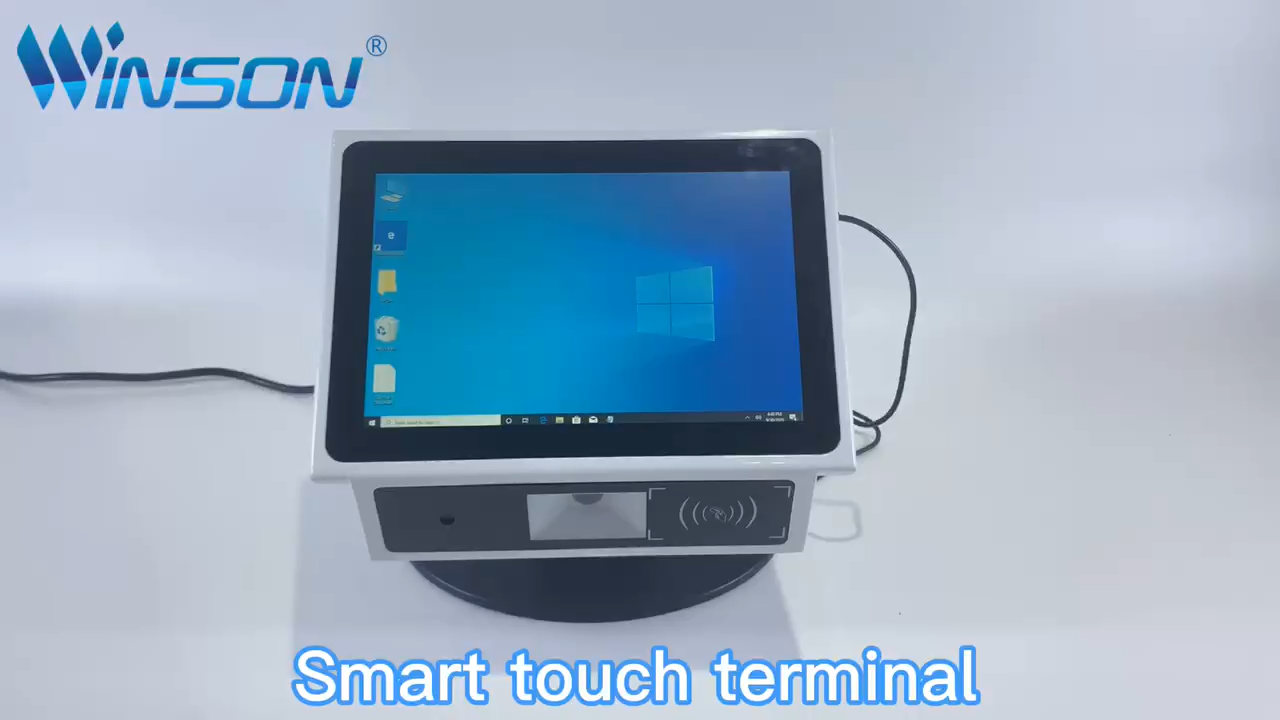 Winson WIN88T 10.1-inch Touch Screen Android 7.1 Payment Self Service Kiosk for Supermarket1
