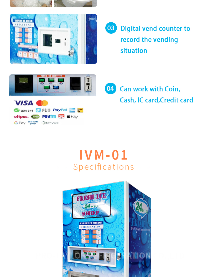 alibaba ice vending machine