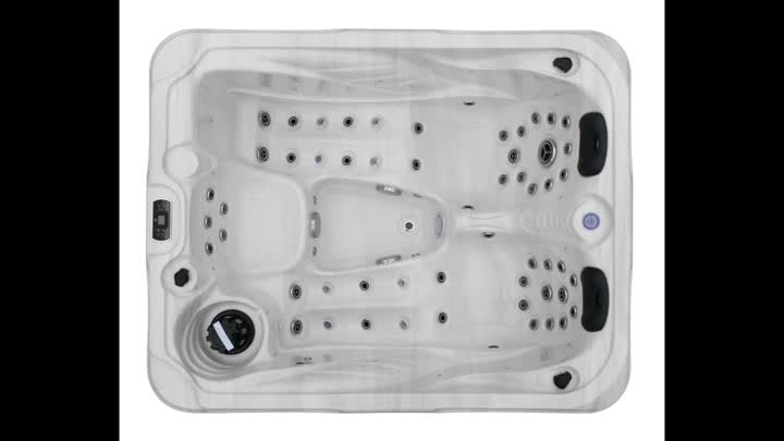 Small Acrylic Outdoor Spa Hot Tub-HL2803