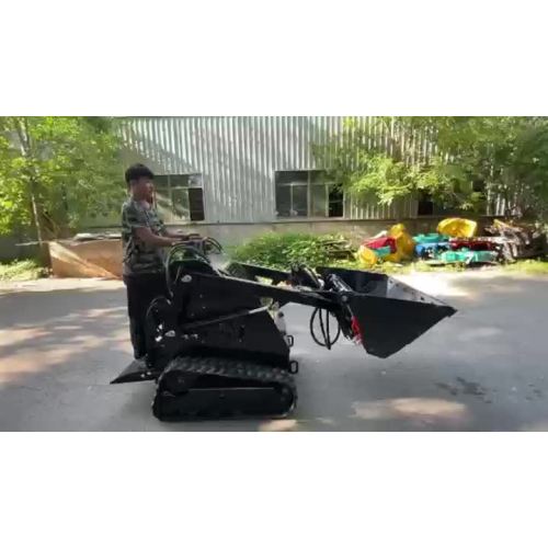 Triangular Track Skid Steer Loader