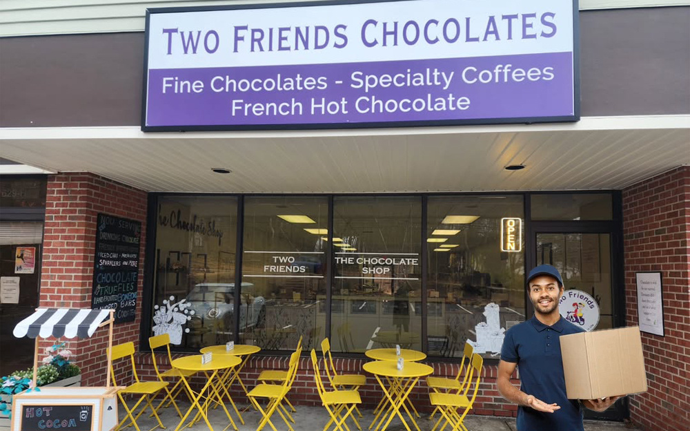 Propietario de la tienda de chocolate - Jason