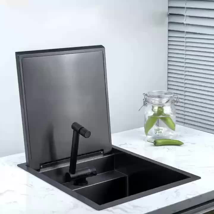 hidden kitchen sink