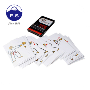 The Usage of Laminated Playing and Learning Flash Card for Kids