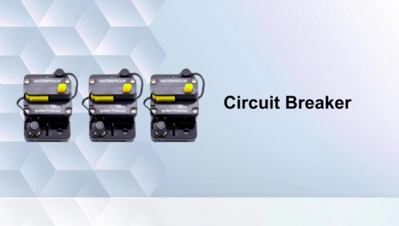 200 amp circuit breaker με χειροκίνητη επαναφορά για το αυτοκίνητο