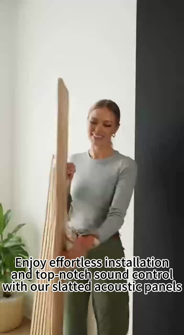 Os elegantes painéis de parede Akupanel elevam qualquer ambiente com um estilo moderno e minimalista