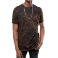 Προσαρμοσμένος σχεδιαστής ώμων Dropsted Distressed Tshirt Blank Blank εξάχνωση Tshirts1