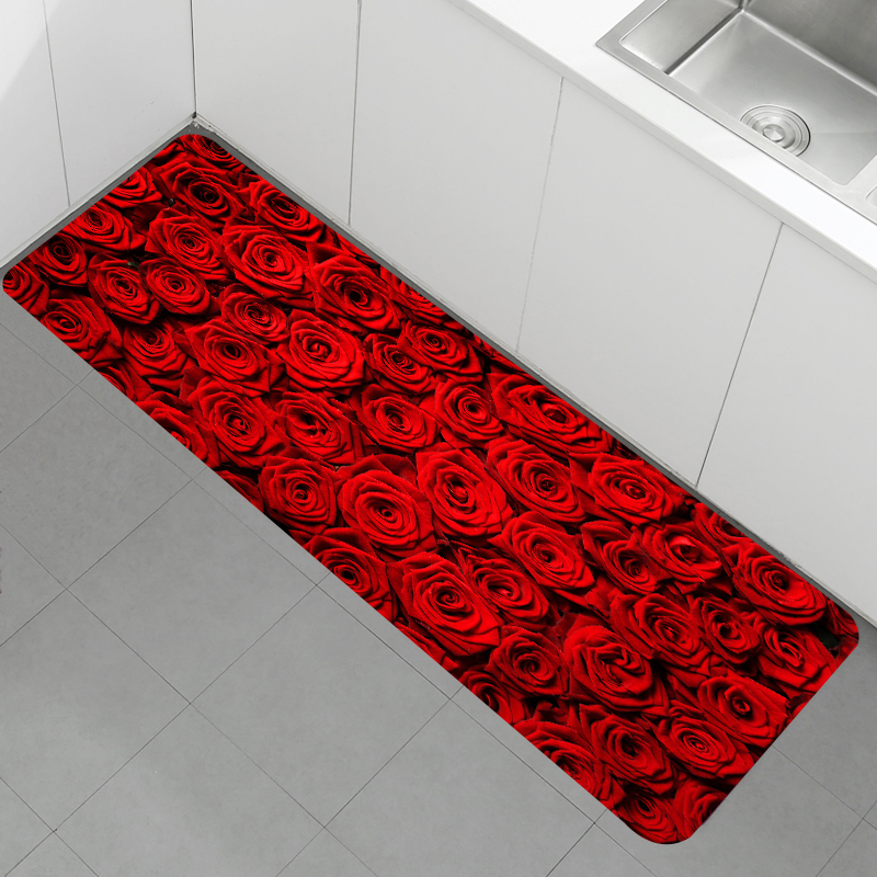 3D Non slip and washable Printed floor mat-9