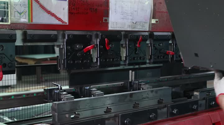 Detalhes da operação da máquina de flexão Vídeo