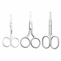 Manufacturer Directly Selling High Quality Stainless Steel Rounded Safety Nose Hair Scissors1