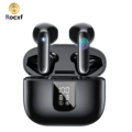 ROCXFJ11 Pro New TWS Earbuds: Wireless Gaming Headphones with LED, Mic, and Noise Cancellation1