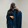 دبی کراوات رنگرزی ابایای باز برای زن مسلمان ژاکت کش باف پشمی ژاکت کش باف پشمی شیک و گشاد غیررسمی دبی کبایا مد مراکشی 20241
