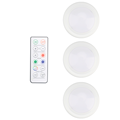 2024 NEW RGB LED Circular Remote Control DIY Decorative Cabinet Light1