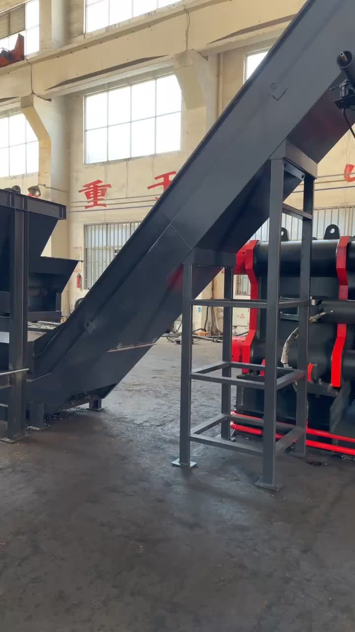1250ton chatarra hidráulica Briquetting Press