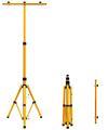 Professional Customizable Worklight with Twin Heavy Duty Floodlight on TriPod Stand for Enhanced Job Site Illumination1