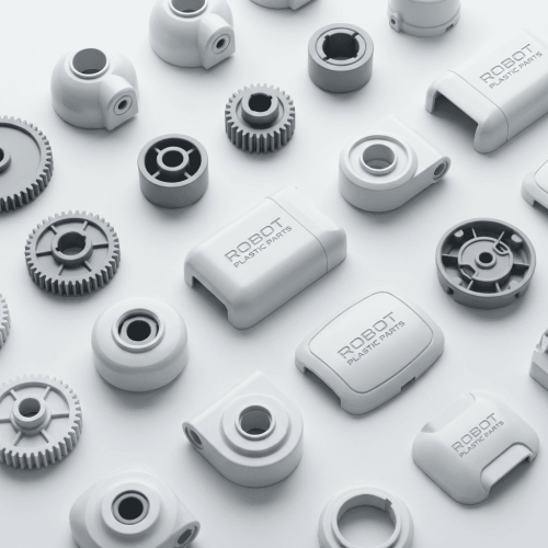 Diferentes partes de um robô: para quais plásticos são mais adequados?
