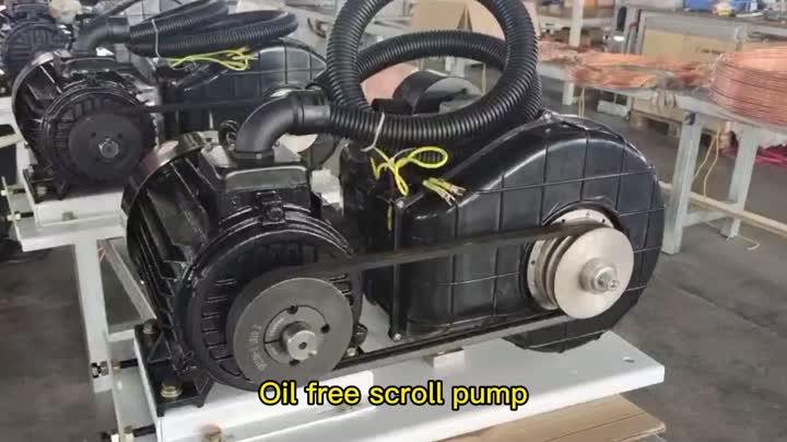 Oil Free Scroll Machine