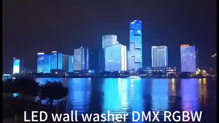 Efek DMX dari LED Wall Washer