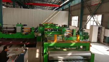 Double Heads Fast Change Slitting Line