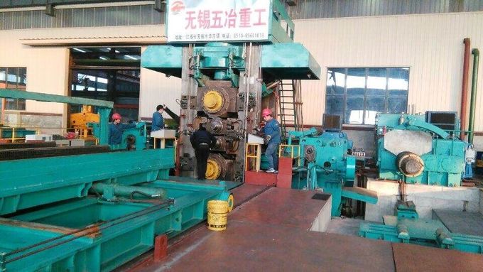 8000KN Temper Temper Rolling Mill 1450mm AGC Skru Jenis Kering