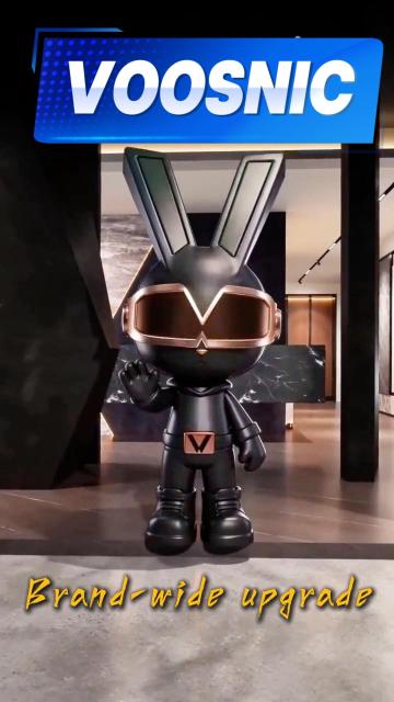 VOOSNIC new IP Rabit wowo&Guangzhou customization furniture exbihition