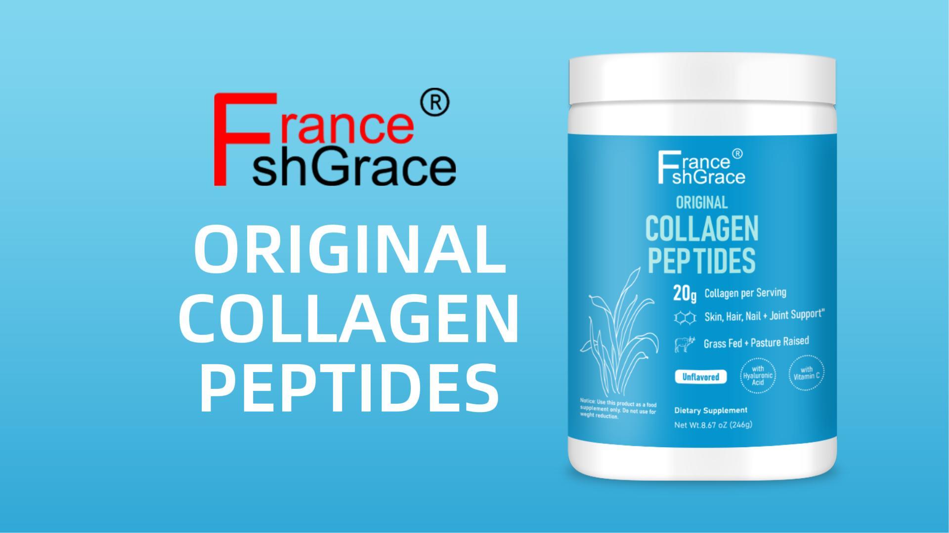 Collagen Powder Protein with Probiotics, Unflavored Multi Collagen Protein with Vitamin C, 45 Servings, Hydrolyzed Collagen Peptides Supports Skin and Nails, Gut Health, 16oz