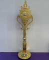 Luxury Golden Floor Clock for Home and Hotel Decoration1