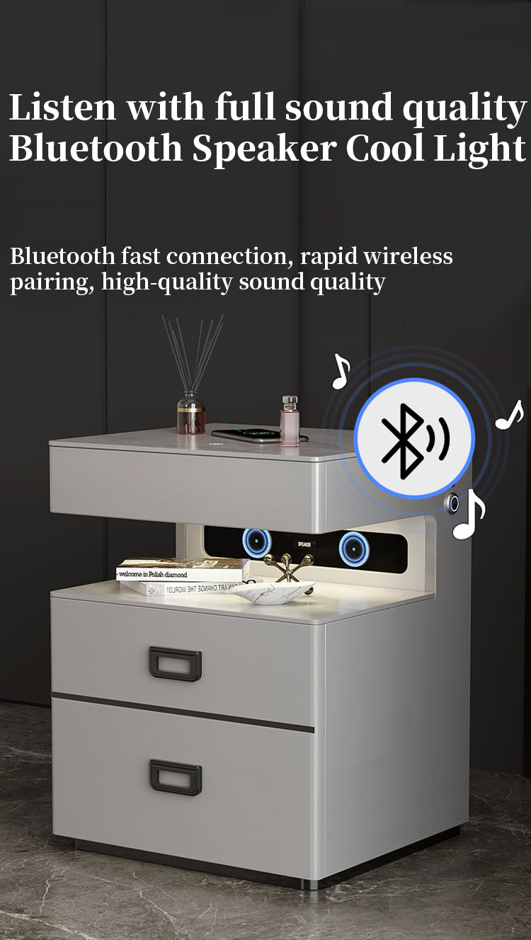 bluetooth speaker bedside safe box