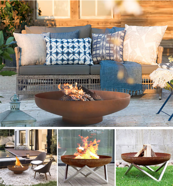 outdoor fire bowl